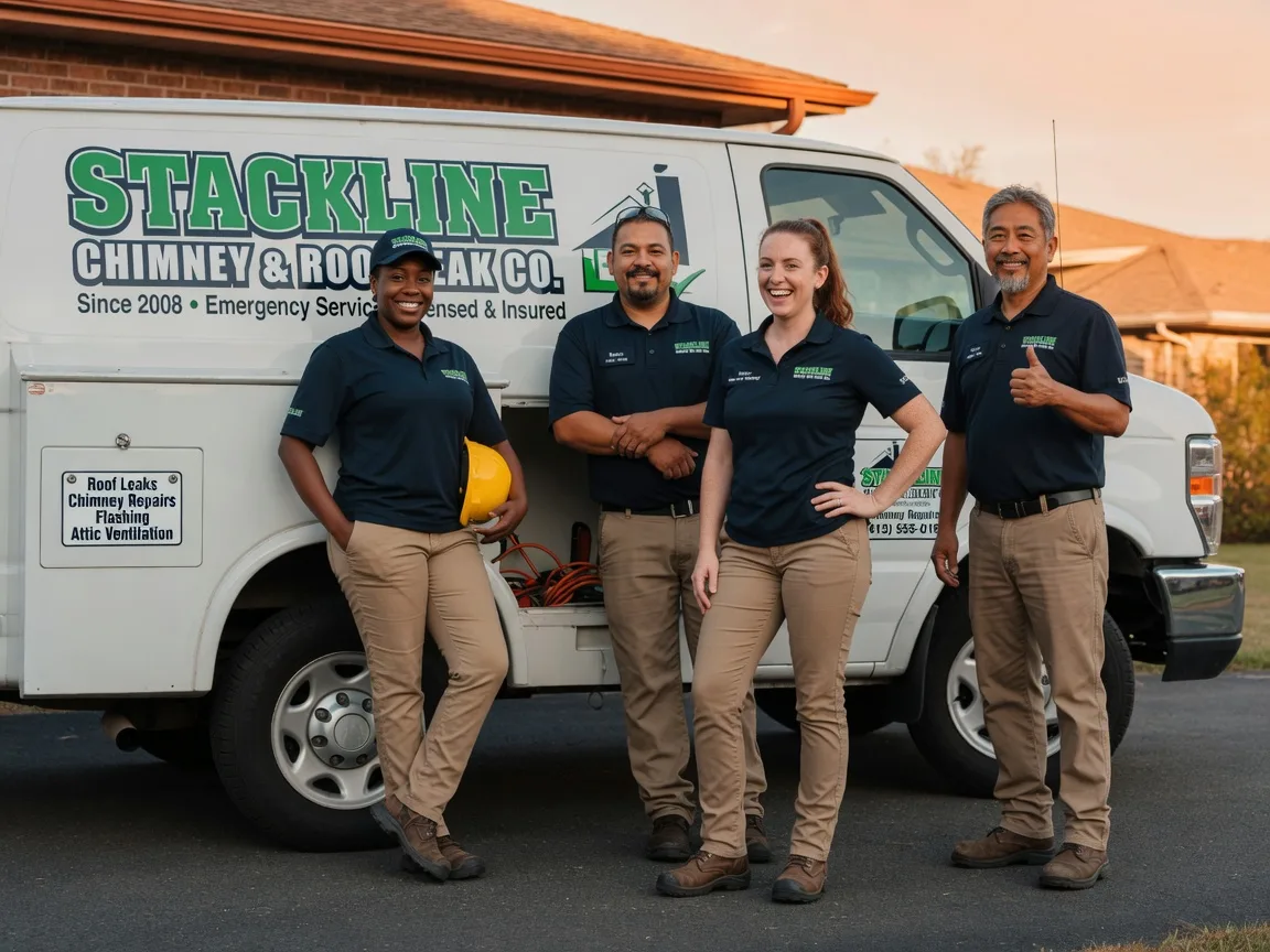 Chimney flashing repair company in Sunshine, LA